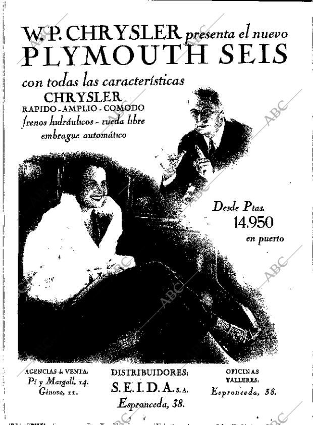 ABC MADRID 14-03-1933 página 14