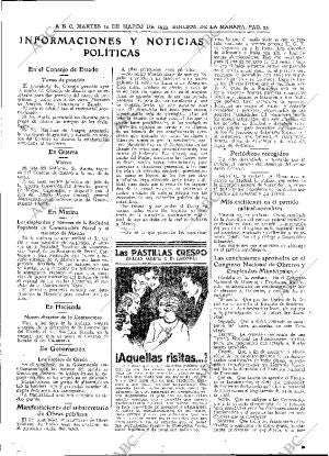 ABC MADRID 14-03-1933 página 25