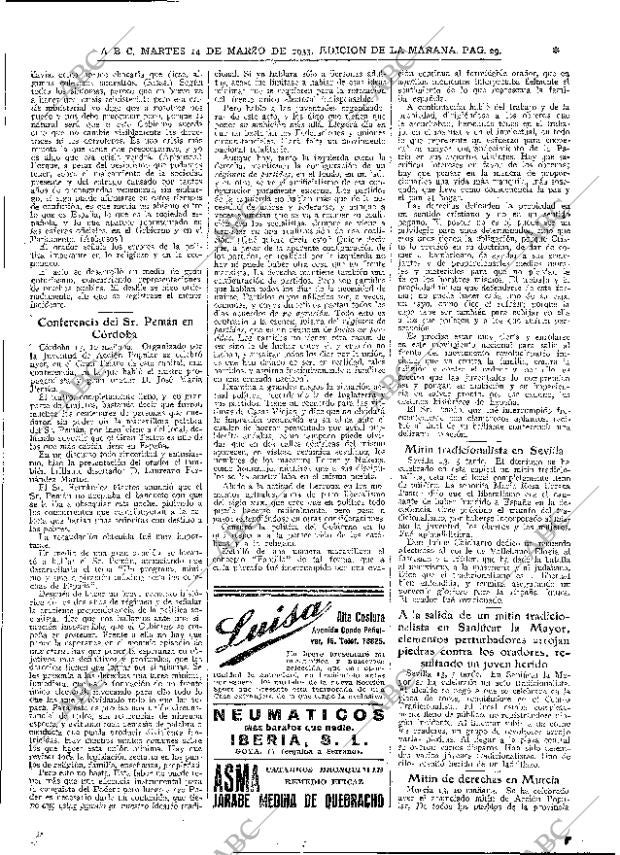 ABC MADRID 14-03-1933 página 29