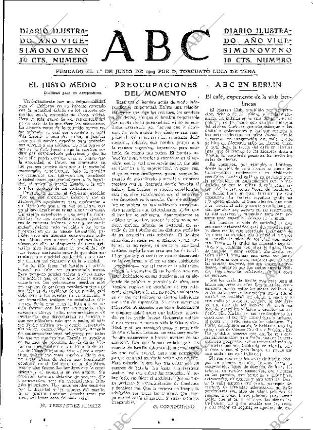 ABC MADRID 14-03-1933 página 3