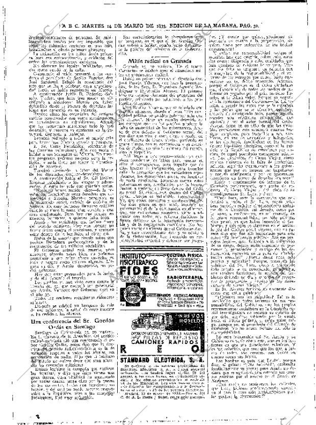 ABC MADRID 14-03-1933 página 30