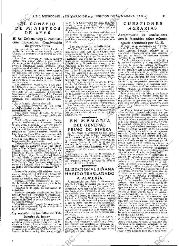 ABC MADRID 15-03-1933 página 29