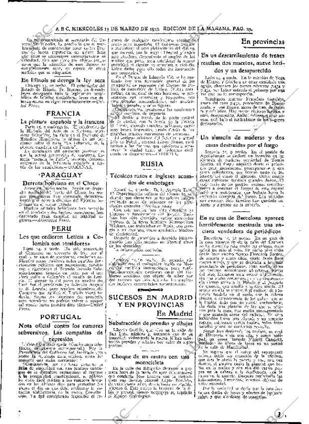 ABC MADRID 15-03-1933 página 33