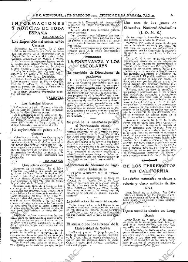 ABC MADRID 15-03-1933 página 41