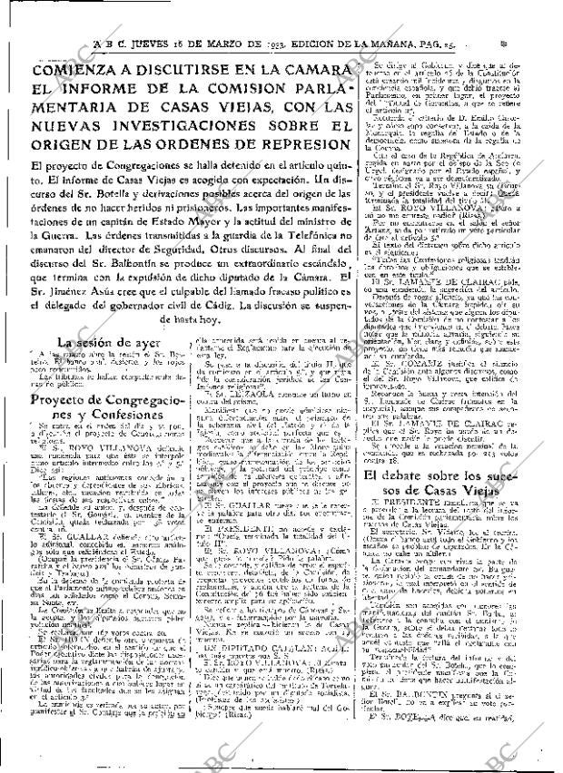 ABC MADRID 16-03-1933 página 25
