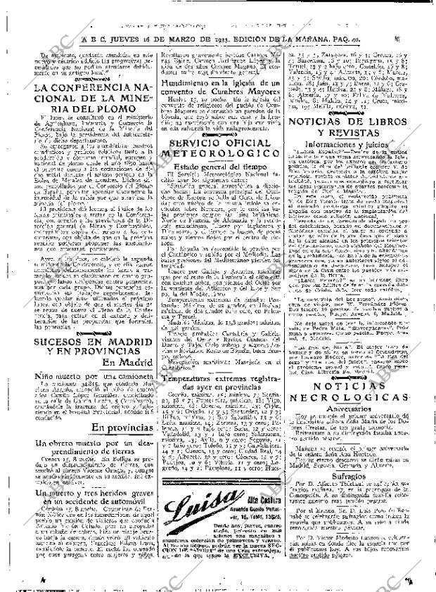 ABC MADRID 16-03-1933 página 40