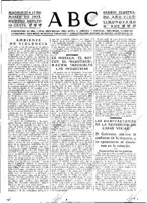 ABC MADRID 17-03-1933 página 17