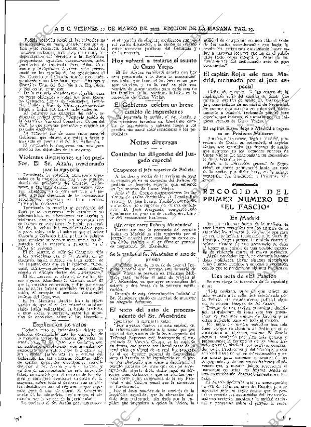 ABC MADRID 17-03-1933 página 19