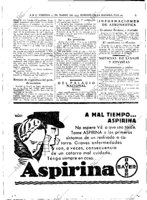 ABC MADRID 17-03-1933 página 20