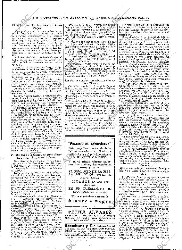 ABC MADRID 17-03-1933 página 23