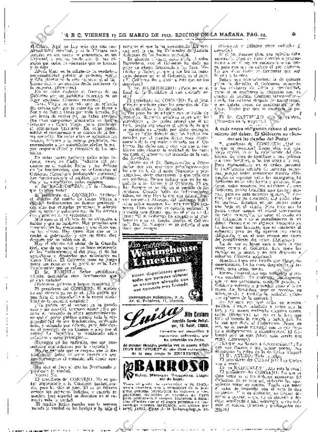 ABC MADRID 17-03-1933 página 24