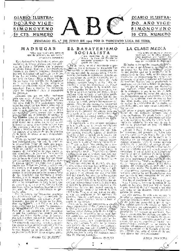 ABC MADRID 17-03-1933 página 3