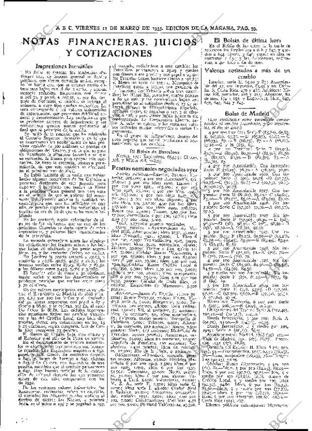 ABC MADRID 17-03-1933 página 39