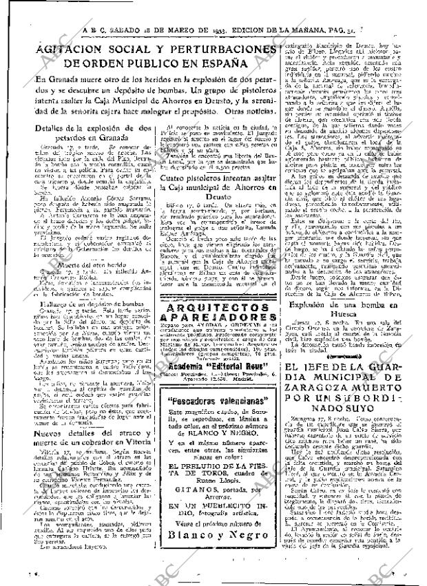 ABC MADRID 18-03-1933 página 31