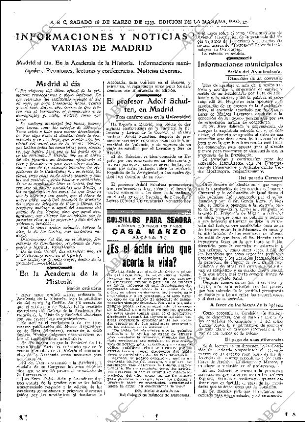 ABC MADRID 18-03-1933 página 37