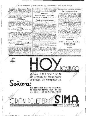 ABC MADRID 19-03-1933 página 16