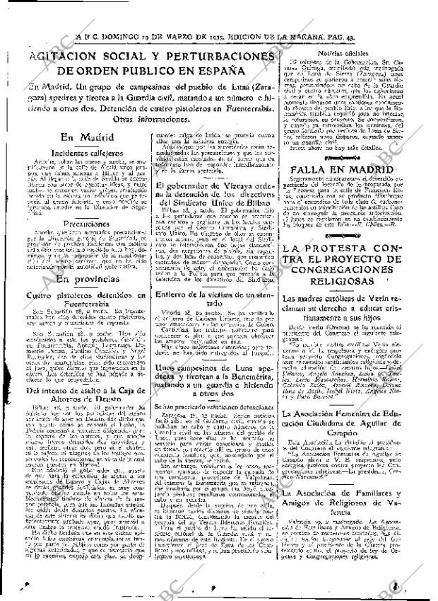 ABC MADRID 19-03-1933 página 21