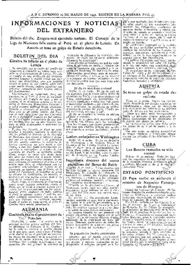 ABC MADRID 19-03-1933 página 23