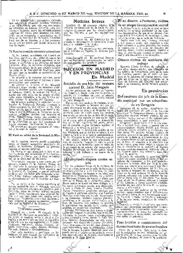 ABC MADRID 19-03-1933 página 25