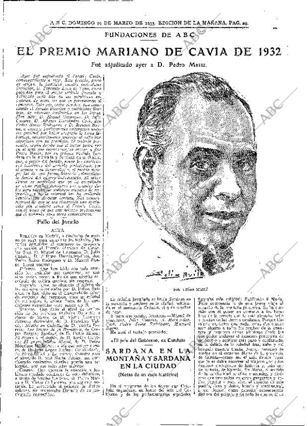 ABC MADRID 19-03-1933 página 7