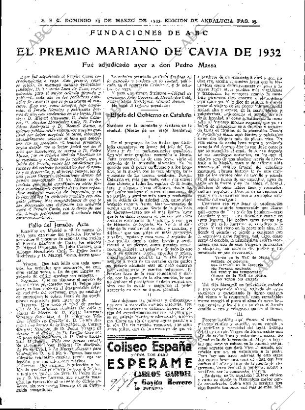 ABC SEVILLA 19-03-1933 página 23