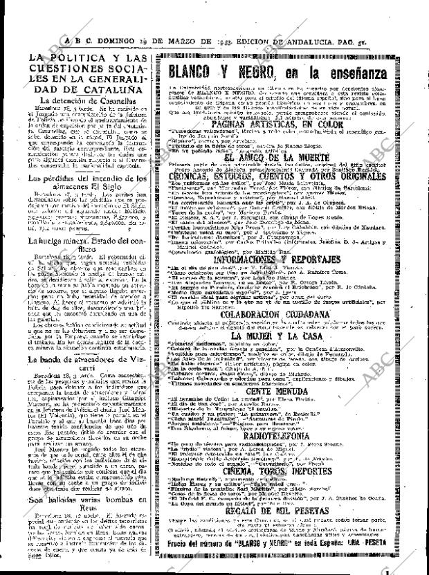 ABC SEVILLA 19-03-1933 página 31