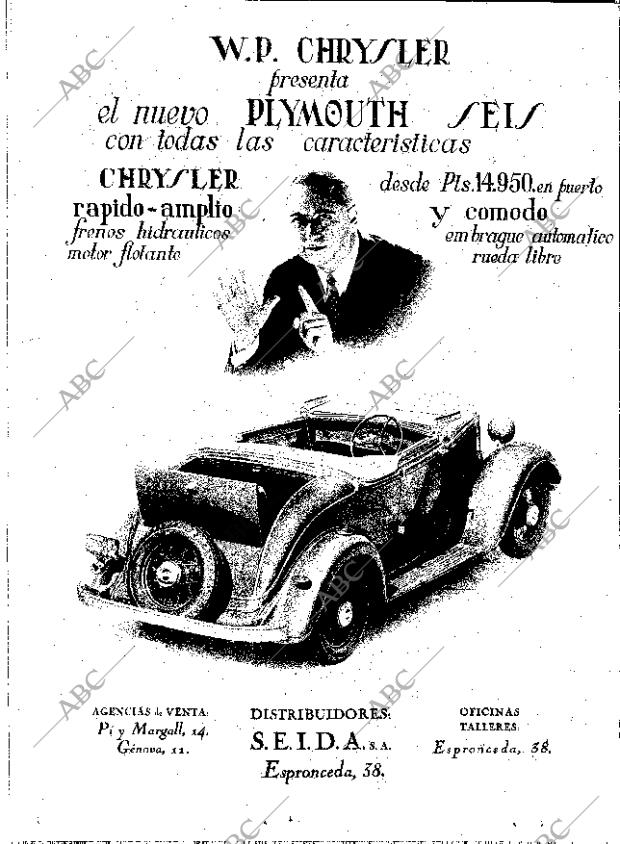 ABC MADRID 21-03-1933 página 10