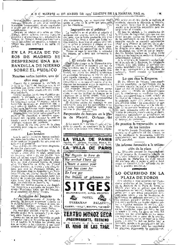 ABC MADRID 21-03-1933 página 29