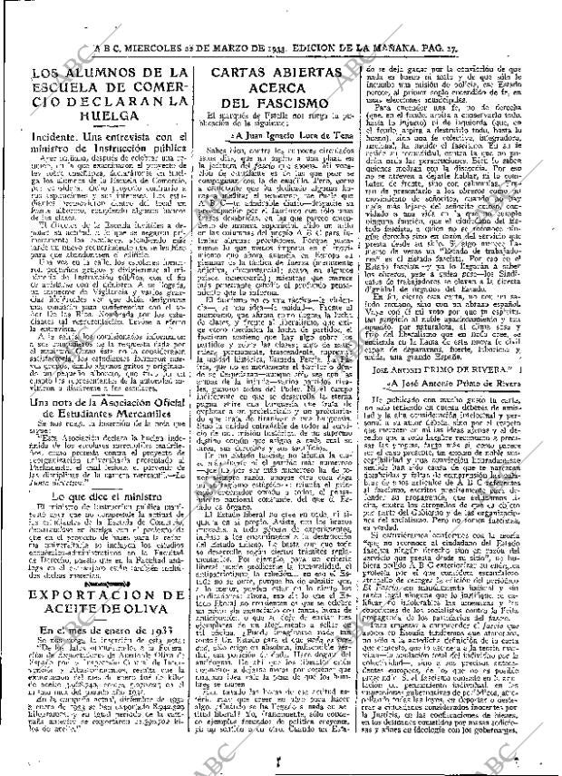 ABC MADRID 22-03-1933 página 17