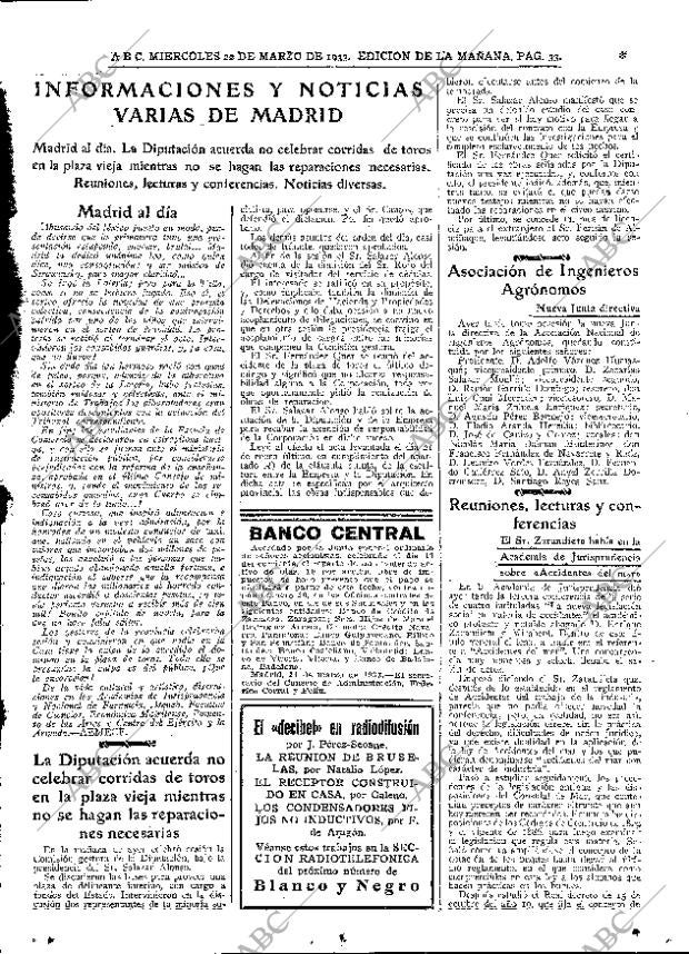 ABC MADRID 22-03-1933 página 33
