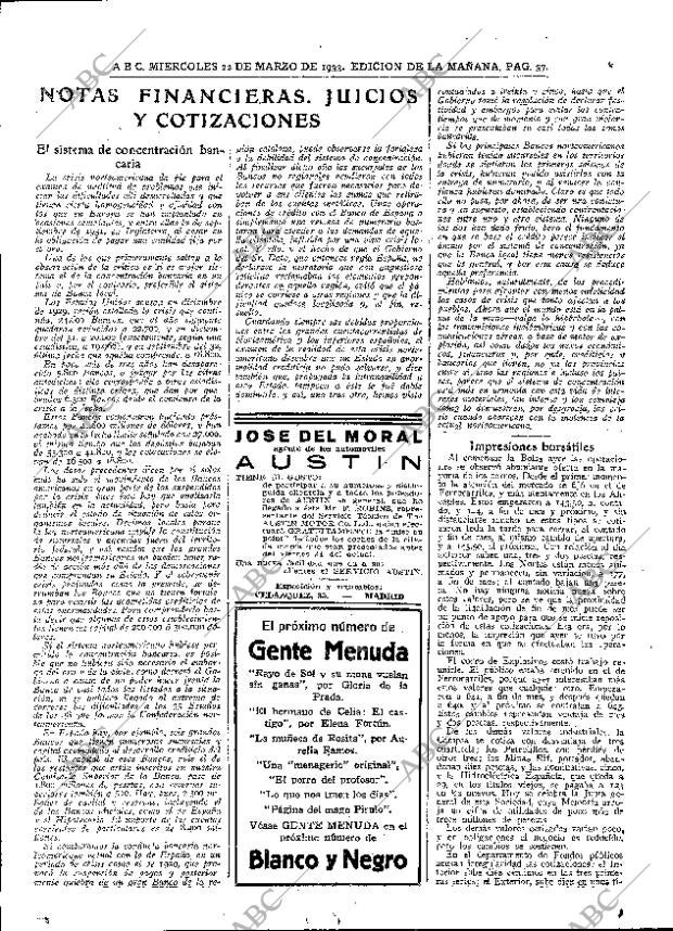 ABC MADRID 22-03-1933 página 37