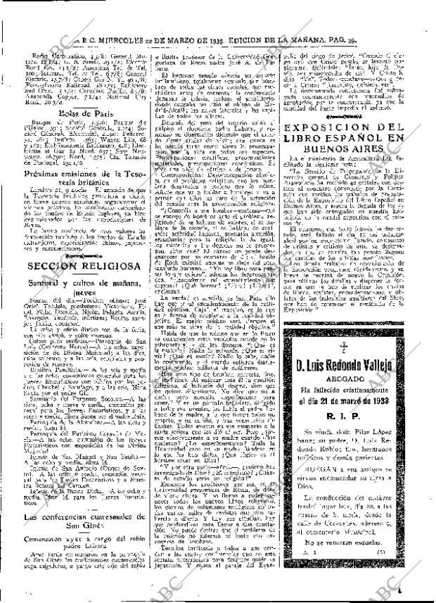 ABC MADRID 22-03-1933 página 39