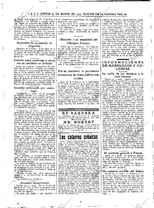 ABC MADRID 23-03-1933 página 28