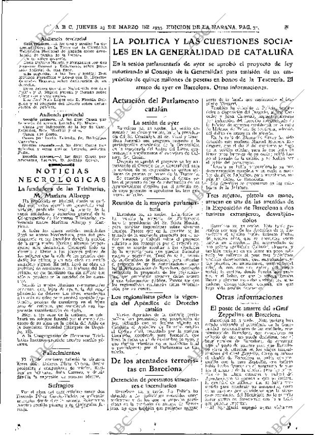 ABC MADRID 23-03-1933 página 31