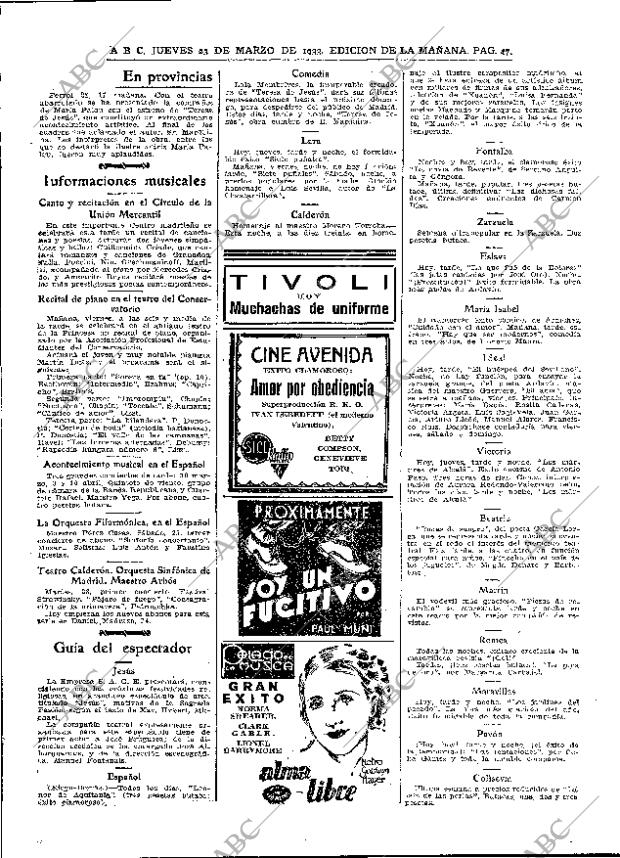 ABC MADRID 23-03-1933 página 47