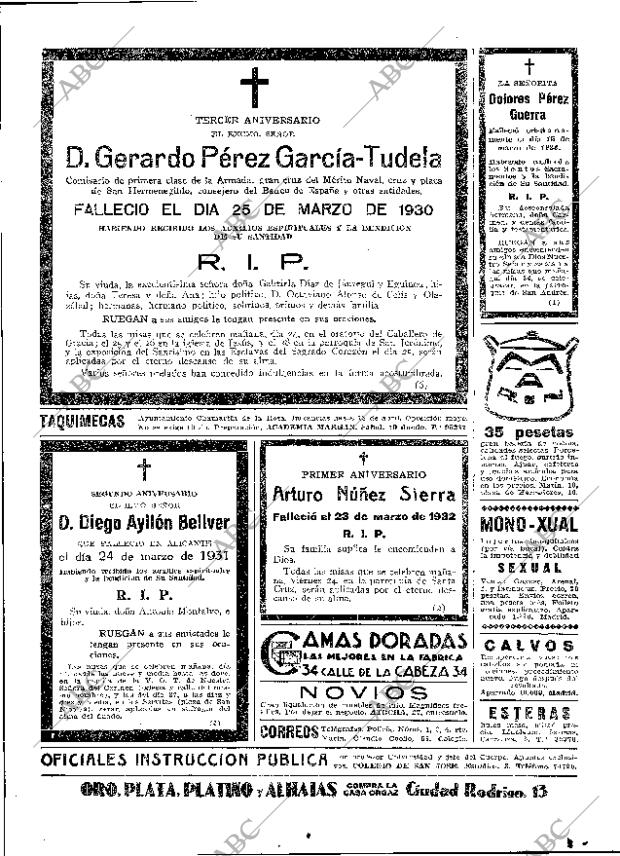 ABC MADRID 23-03-1933 página 53