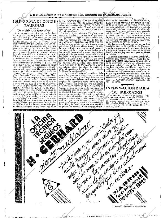 ABC MADRID 26-03-1933 página 36