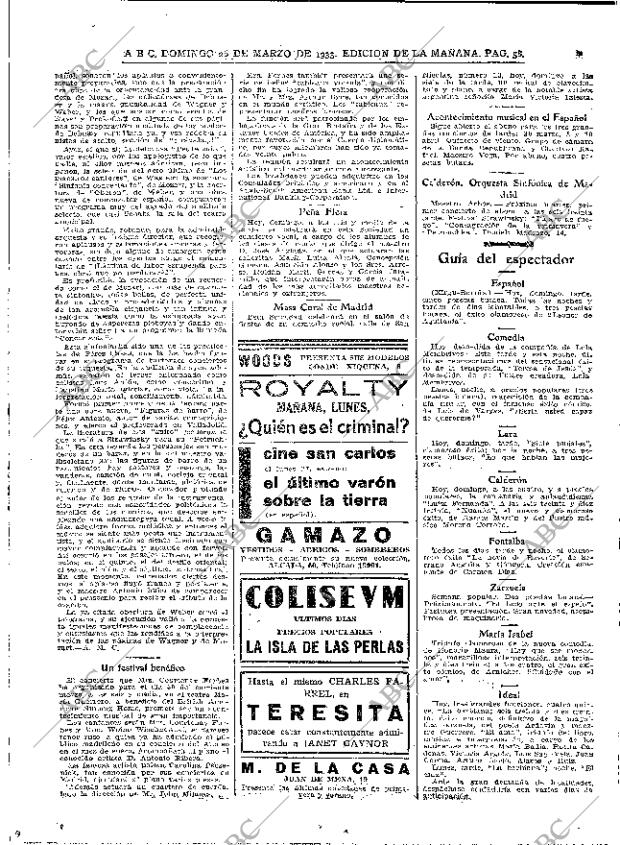 ABC MADRID 26-03-1933 página 58