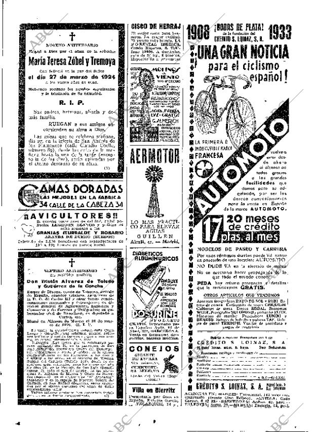 ABC MADRID 26-03-1933 página 65