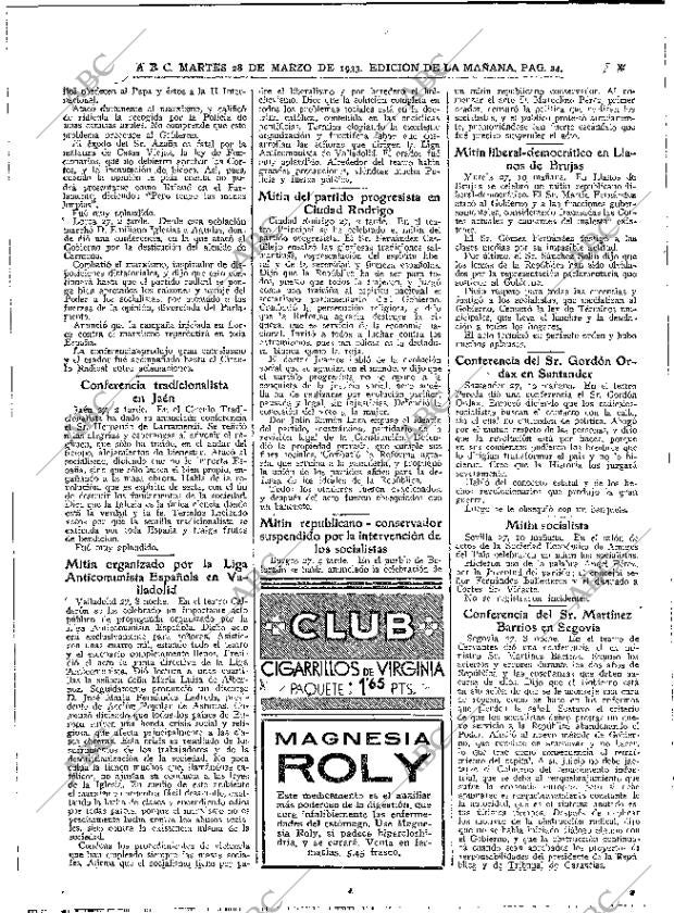 ABC MADRID 28-03-1933 página 24