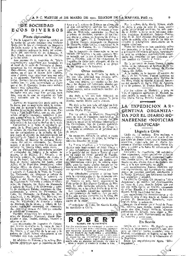ABC MADRID 28-03-1933 página 29