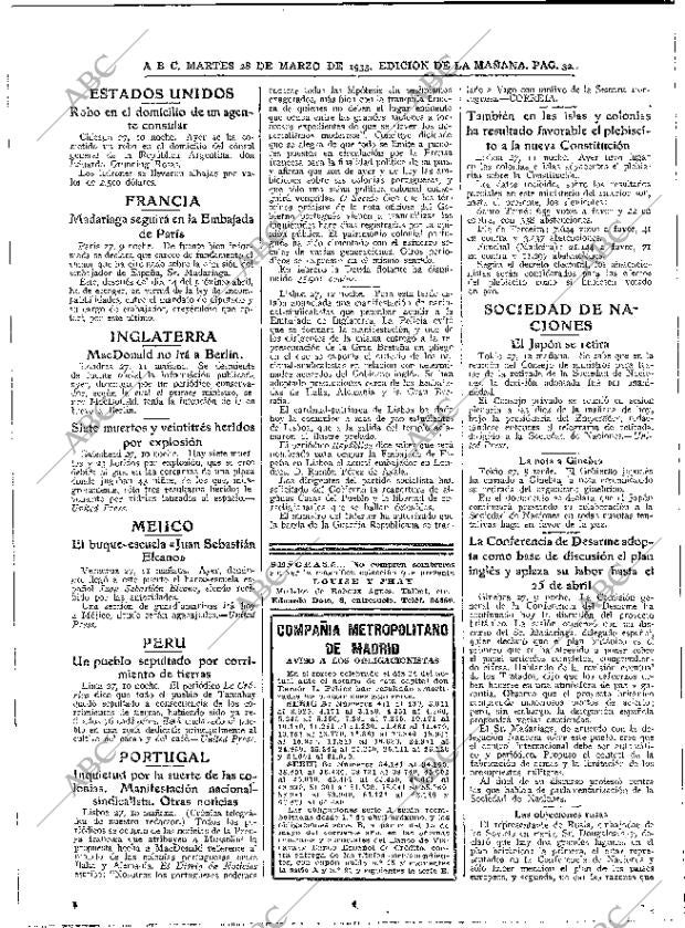 ABC MADRID 28-03-1933 página 32