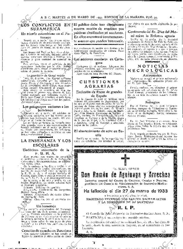 ABC MADRID 28-03-1933 página 34