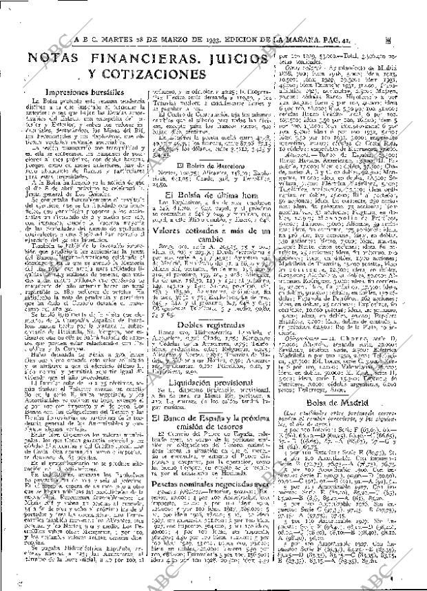ABC MADRID 28-03-1933 página 41