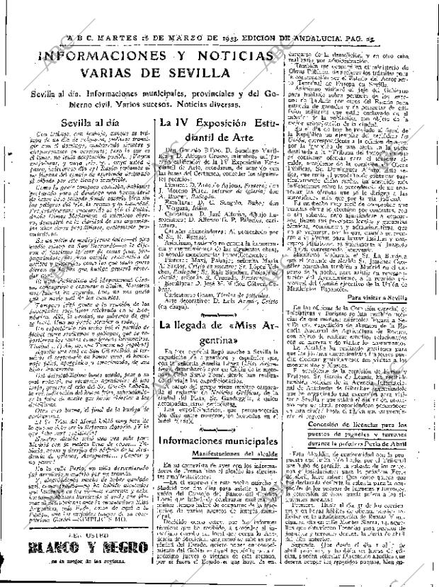 ABC SEVILLA 28-03-1933 página 25