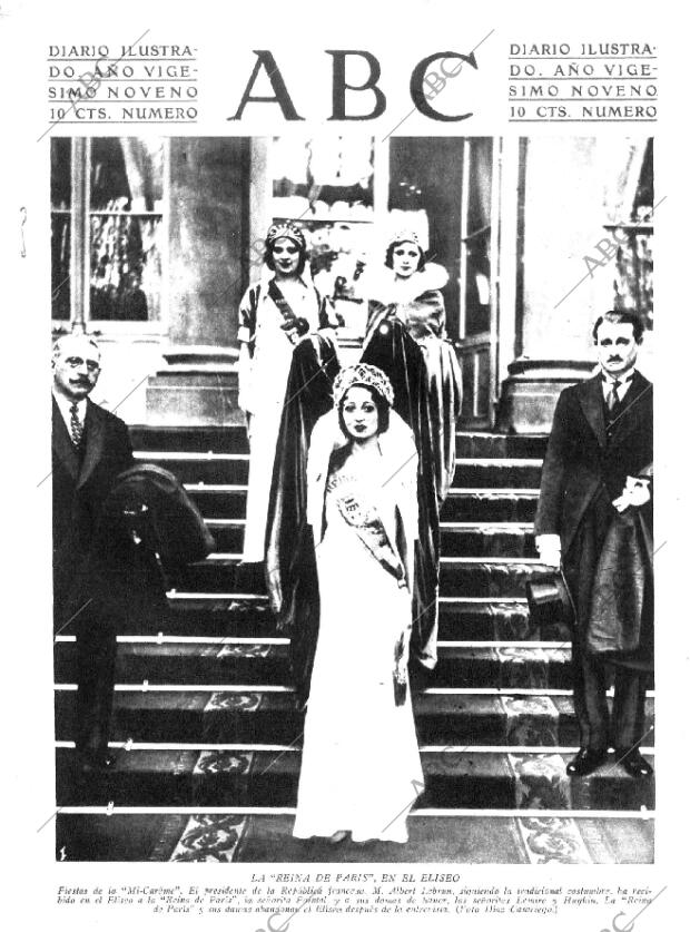 ABC MADRID 29-03-1933 página 1