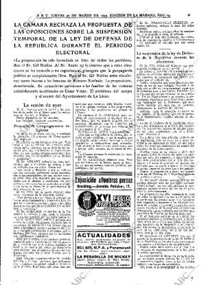 ABC MADRID 30-03-1933 página 19
