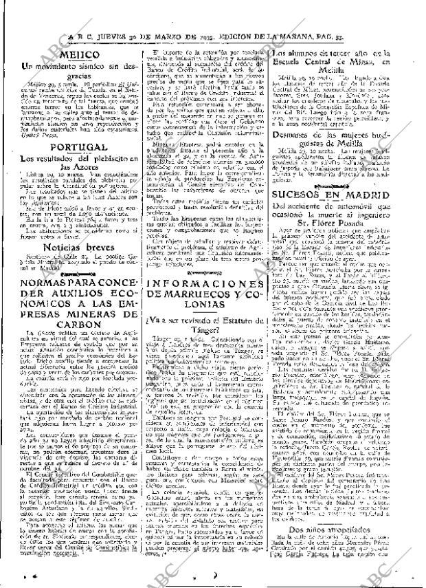 ABC MADRID 30-03-1933 página 33