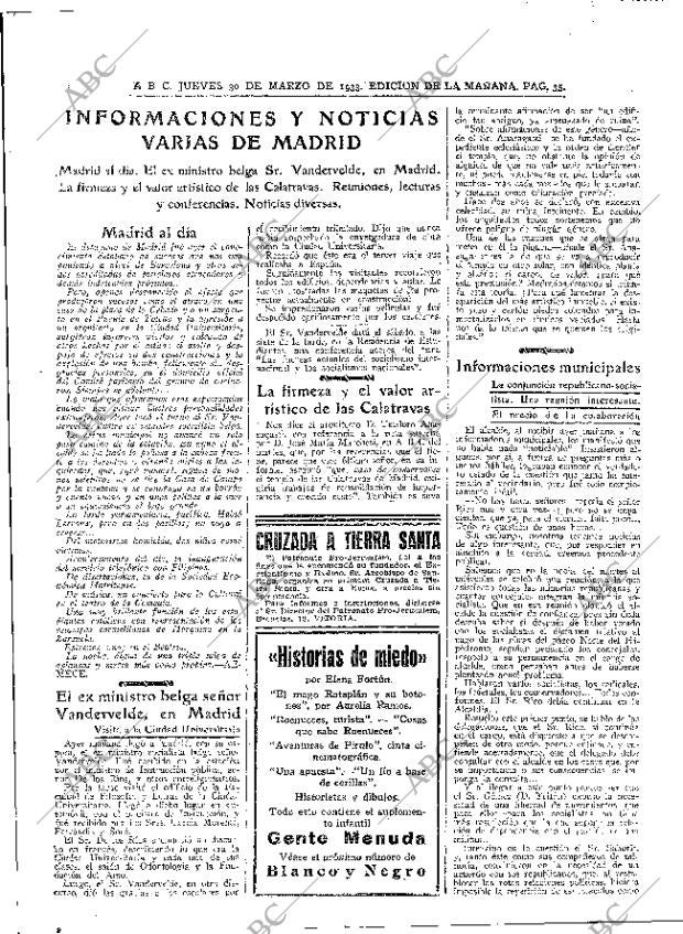 ABC MADRID 30-03-1933 página 35