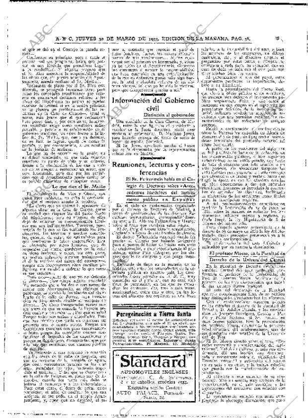 ABC MADRID 30-03-1933 página 36
